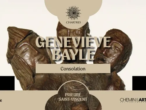 CHARTRES - Chemin des arts : Geneviève Bayle, Consolation (Sculpture)