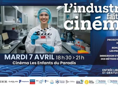 CHARTRES - L'industrie fait son cinéma