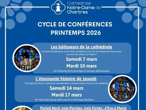 CHARTRES - Conférences de printemps à la cathédrale