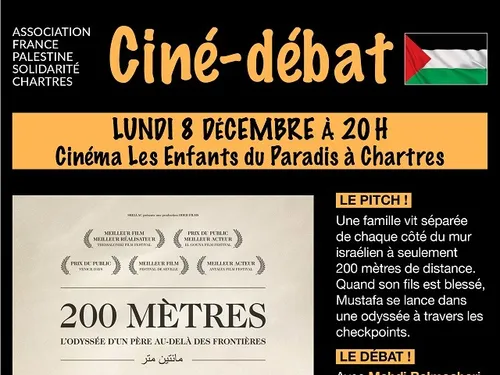 CHARTRES - Ciné-débat : 200 mètres
