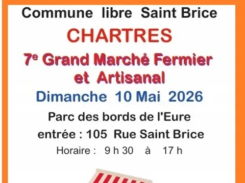 CHARTRES – 7e Grand Marché fermier et artisanal