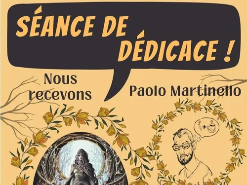 CHARTRES - Séance de dédicace : Paolo Martinello