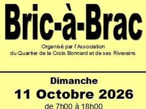 CHARTRES - Bric-à-brac de l'association du Quartier de la Croix...