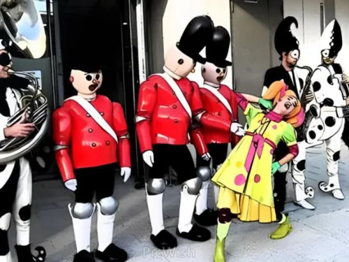 CHARTRES - Noël : La parade mécanique