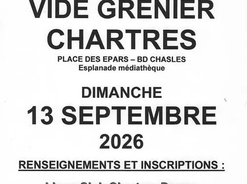 CHARTRES - Vide-greniers du Lions Club