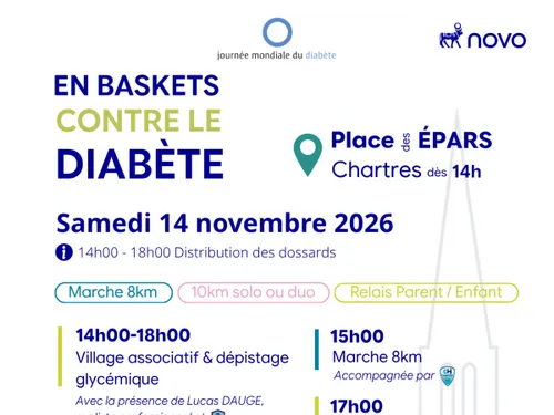 CHARTRES - En baskets contre le diabète