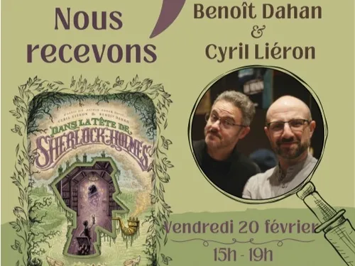 CHARTRES - Rencontre : Benoît Dahan et Cyril Liéron