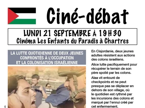 CHARTRES - Ciné-débat : Alice au pays des colons