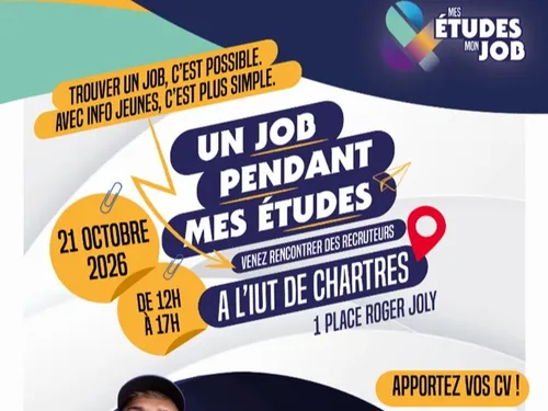 CHARTRES - Un job pendant mes études