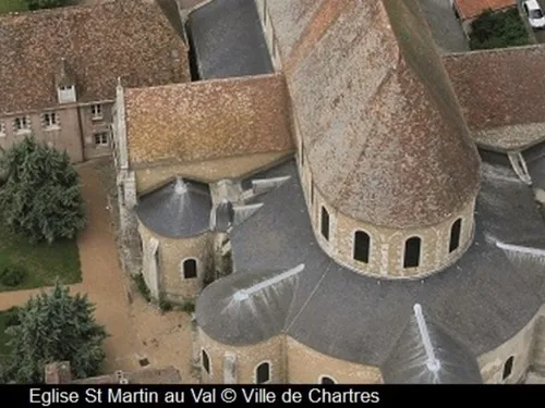 CHARTRES - Visite guidée de l'église Saint-Martin-au-Val