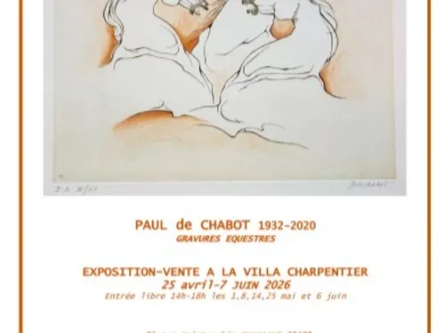 CHASSANT - Exposition vente : Paul de Chabot, gravures équestres