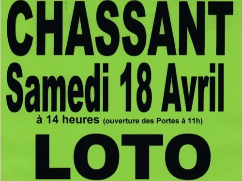 CHASSANT - Loto de la Fraternelle
