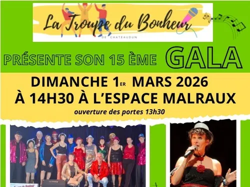 CHÂTEAUDUN - Gala de la Troupe du Bonheur