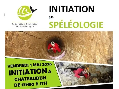 CHÂTEAUDUN - Initiation à la spéléologie