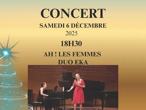 CHÂTEAUDUN - Concert : Ah ! Les femmes Duo Eka