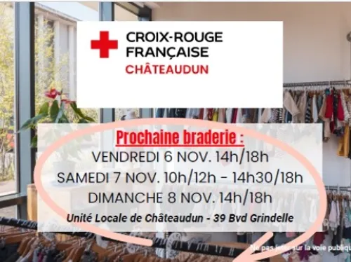 CHÂTEAUDUN - Braderie de la Croix-Rouge