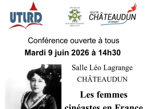 CHÂTEAUDUN – Conférence : les femmes cinéastes en France