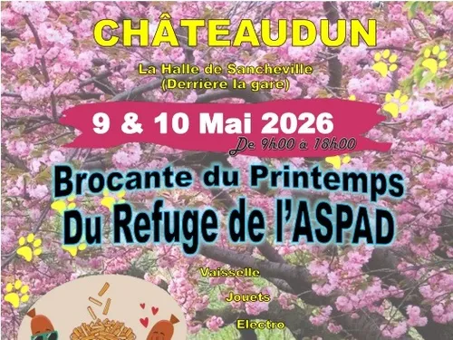 CHÂTEAUDUN - Brocante du Printemps du Refuge de l'ASPAD