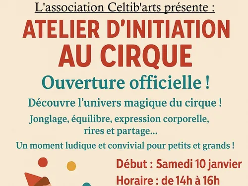 CHÂTEAUDUN - Atelier d'initiation au cirque