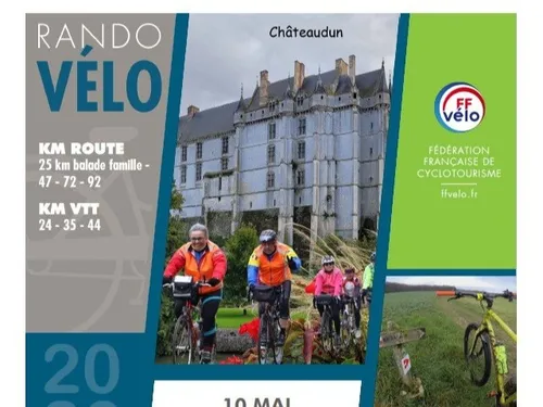 CHÂTEAUDUN - Randonnée cyclotouriste : La Dunoise