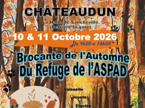 CHÂTEAUDUN - Grande brocante du Refuge de l'ASPAD