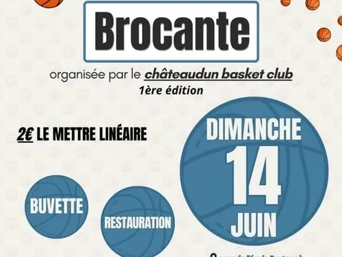 CHÂTEAUDUN – Brocante du Basket