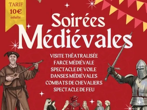 BEAUGENCY (45) - Visite guidée théâtralisée : Soirée médiévale