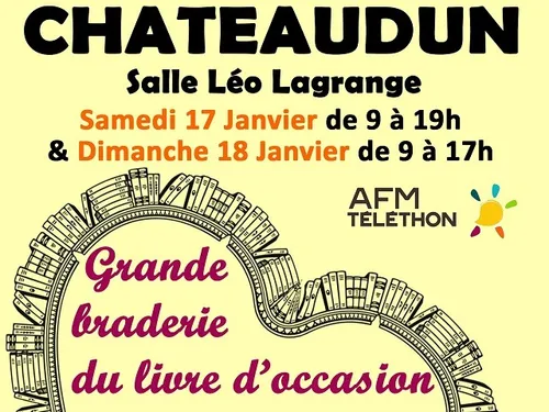 CHÂTEAUDUN - Grande braderie du livre d'occasion