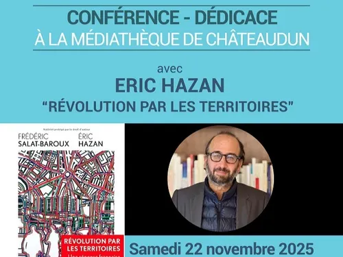 CHÂTEAUDUN - Conférence dédicace : Eric Hazan
