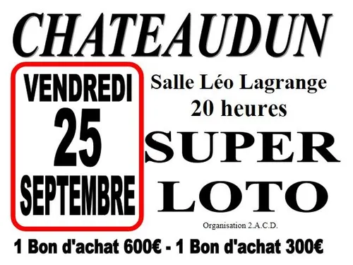 CHÂTEAUDUN - Loto de 2ACD