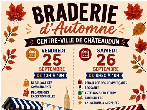 CHÂTEAUDUN - Vide-greniers et grande braderie d'automne