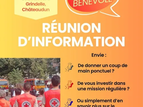 CHÂTEAUDUN - Réunion d’information de la Croix Rouge