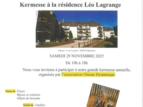 CHÂTEAUDUN - Kermesse à la résidence Léo Lagrange