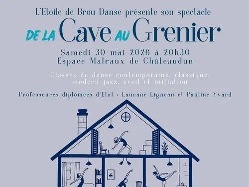 CHÂTEAUDUN - Spectacle de danse : De la cave au grenier