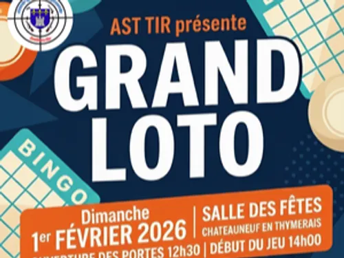 CHÂTEAUNEUF-EN-THYMERAIS - Loto de l'AST Tir