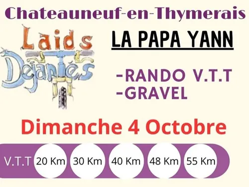 CHÂTEAUNEUF-EN-THYMERAIS - Rando VTT : La Papa Yann