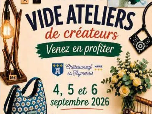 CHÂTEAUNEUF-EN-THYMERAIS - La rentrée du vide ateliers de créateurs