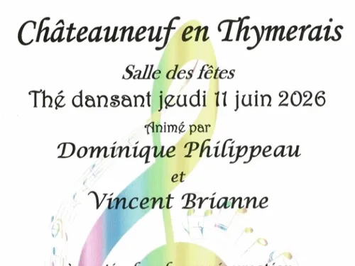 CHÂTEAUNEUF-EN-THYMERAIS - Thé dansant avec Dominique Philippeau et...