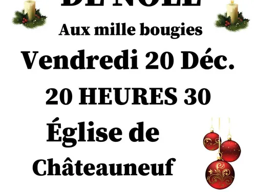 CHÂTEAUNEUF-EN-THYMERAIS – Concert de Noël : Aux milles bougies