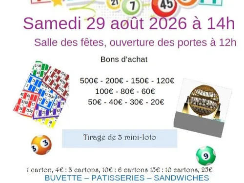 CHÂTEAUNEUF-EN-THYMERAIS - Loto de l'Amitié Castelneuvienne