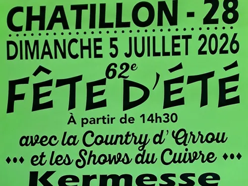 CHÂTILLON-EN-DUNOIS - 62e fête d'été