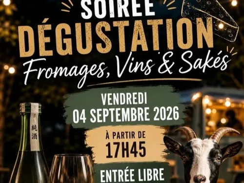 CHAUDON - Soirée dégustation « fromages, vins et saké »
