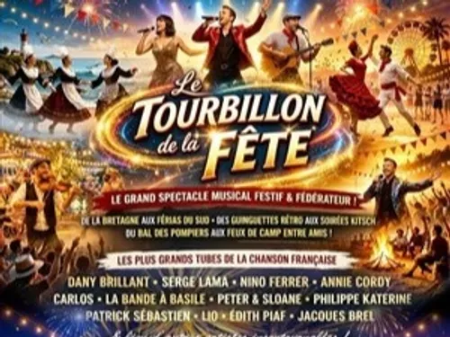 CHÉCY (45) - Spectacle : Le Tourbillon de la fête