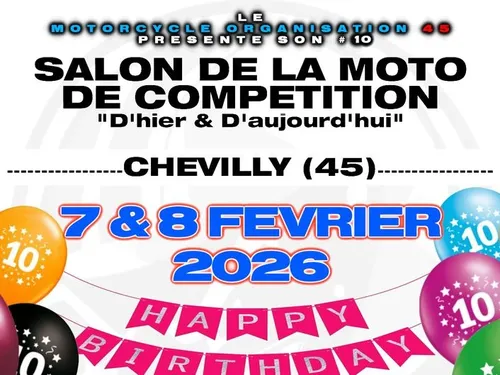 CHEVILLY (45) - Salon de la moto de compétition