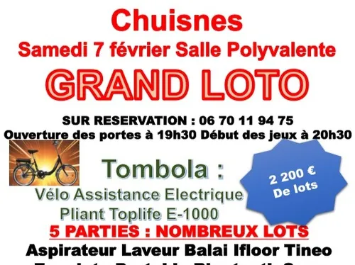 CHUISNES - Loto de Chuisnes en Fêtes