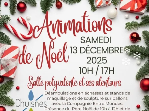 CHUISNES - Marché de Noël et animations de Noël