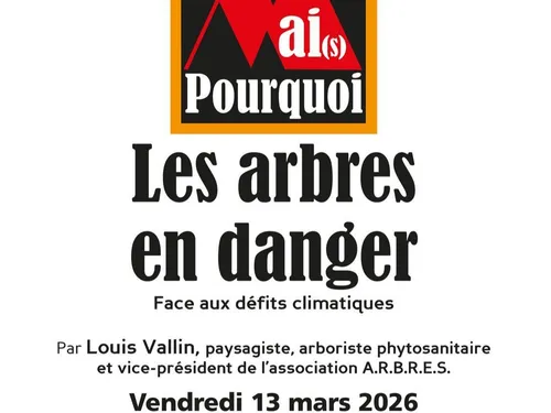 NOGENT-LE-ROTROU - Conférence : Les arbres en danger