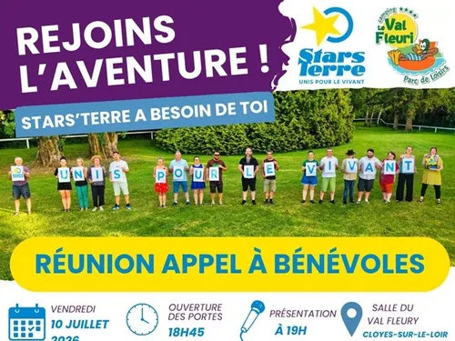 CLOYES-SUR-LE-LOIR - Réunion appel à bénévoles festival Starts'Terre