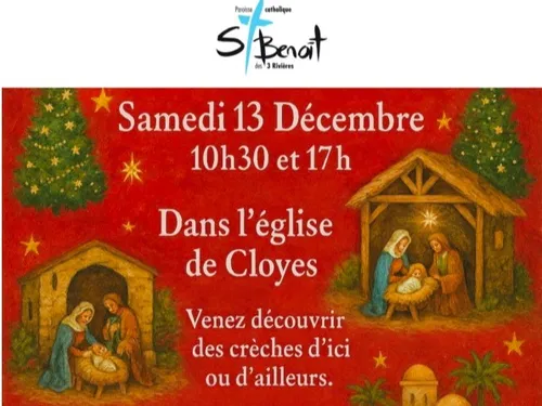CLOYES-SUR-LE-LOIR - Exposition : Crèches d'ici ou d'ailleurs
