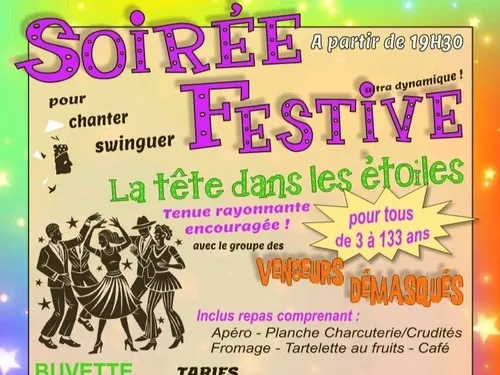 CLOYES-SUR-LE-LOIR - Soirée festive de Loups et Confettis